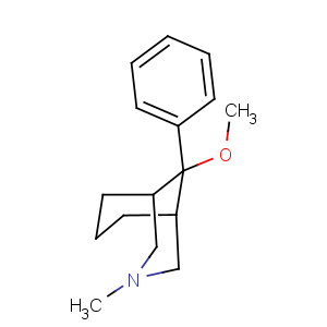 CAS No:15378-99-1 9-methoxy-3-methyl-9-phenyl-3-azabicyclo[3.3.1]nonane