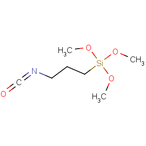 CAS No:15396-00-6 3-isocyanatopropyl(trimethoxy)silane