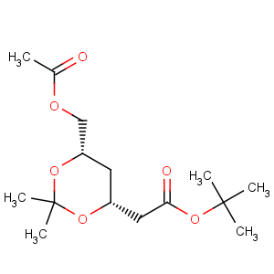 CAS No:154026-95-6 tert-Butyl (4R-cis)-6-[(acetyloxy)methyl]-2,2-dimethyl-1,3-dioxane-4-acetate