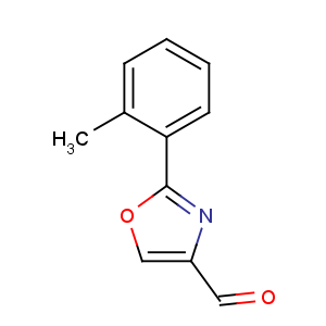 CAS No:154136-88-6 2-(2-methylphenyl)-1,3-oxazole-4-carbaldehyde