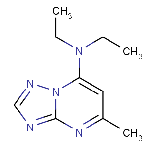 CAS No:15421-84-8 N,N-diethyl-5-methyl-[1,2,4]triazolo[1,5-a]pyrimidin-7-amine