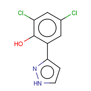 CAS No:154258-62-5 Phenol,2,4-dichloro-6-(1H-pyrazol-3-yl)-