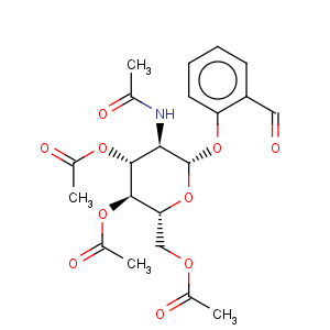 CAS No:15430-77-0 Benzaldehyde,2-[[3,4,6-tri-O-acetyl-2-(acetylamino)-2-deoxy-b-D-glucopyranosyl]oxy]-