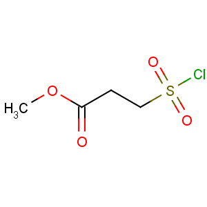 CAS No:15441-07-3 Propanoic acid,3-(chlorosulfonyl)-, methyl ester