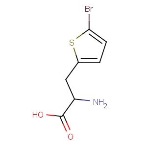 CAS No:154593-58-5 (2S)-2-amino-3-(5-bromothiophen-2-yl)propanoic acid