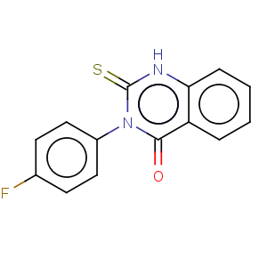 CAS No:1547-15-5 4(1H)-Quinazolinone,3-(4-fluorophenyl)-2,3-dihydro-2-thioxo-