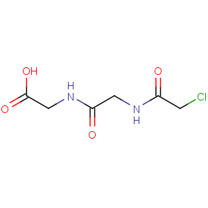 CAS No:15474-96-1 2-[[2-[(2-chloroacetyl)amino]acetyl]amino]acetic acid