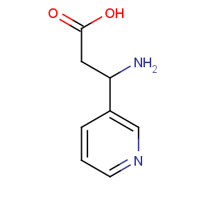 CAS No:155050-17-2 (3R)-3-amino-3-pyridin-3-ylpropanoic acid