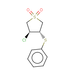 CAS No:15507-87-6 Thiophene,3-chlorotetrahydro-4-(phenylthio)-, 1,1-dioxide, trans- (8CI,9CI)