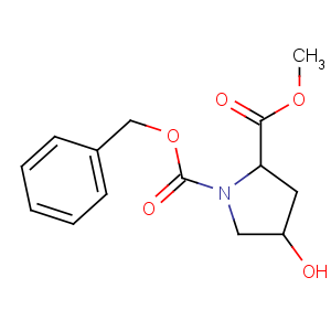 CAS No:155075-23-3 1-O-benzyl 2-O-methyl (2R,4R)-4-hydroxypyrrolidine-1,2-dicarboxylate