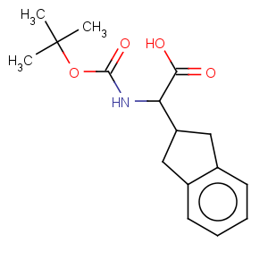 CAS No:155172-73-9 tert-butoxycarbonylamino-indan-2-yl-acetic acid