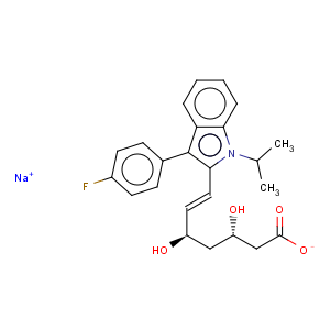 CAS No:155229-76-8 6-Heptenoic acid,7-[3-(4-fluorophenyl)-1-(1-methylethyl)-1H-indol-2-yl]-3,5-dihydroxy-,(3S,5R,6E)-