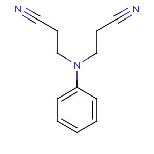 CAS No:1555-66-4 3-[N-(2-cyanoethyl)anilino]propanenitrile