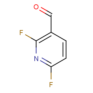 CAS No:155601-65-3 2,6-difluoropyridine-3-carbaldehyde