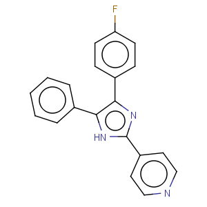 CAS No:155698-28-5 Pyridine,4-[5-(4-fluorophenyl)-4-phenyl-1H-imidazol-2-yl]-