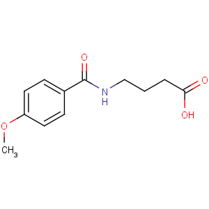 CAS No:155723-02-7 4-[(4-methoxybenzoyl)amino]butanoic acid