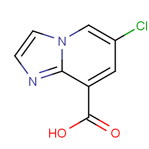 CAS No:155735-02-7 6-chloroimidazo[1,2-a]pyridine-8-carboxylic acid