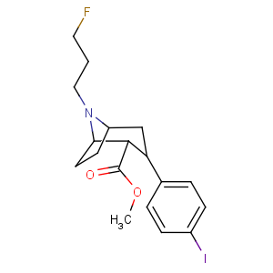 CAS No:155797-99-2 8-Azabicyclo[3.2.1]octane-2-carboxylicacid, 8-(3-fluoropropyl)-3-(4-iodophenyl)-, methyl ester, (1R,2S,3S,5S)-