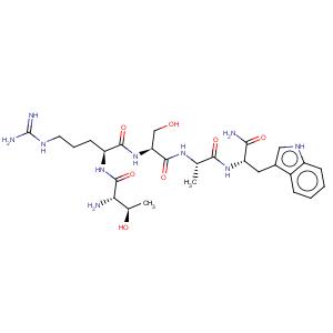 CAS No:155918-12-0 L-Tryptophanamide,L-threonyl-L-arginyl-L-seryl-L-alanyl- (9CI)
