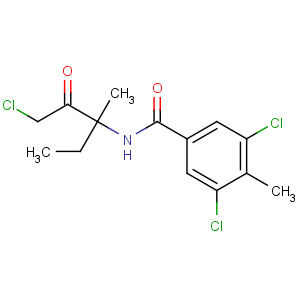 CAS No:156052-68-5 3,5-dichloro-N-(1-chloro-3-methyl-2-oxopentan-3-yl)-4-methylbenzamide