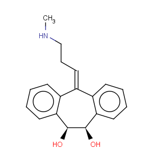 CAS No:1562-52-3 5H-Dibenzo[a,d]cycloheptene-10,11-diol,10,11-dihydro-5-[3-(methylamino)propylidene]-, cis- (8CI,9CI)