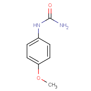 CAS No:1566-42-3 (4-methoxyphenyl)urea