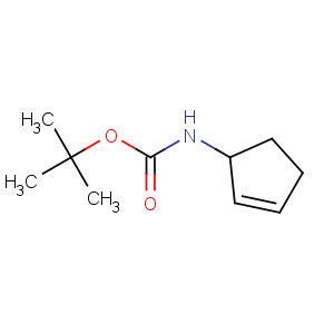 CAS No:156731-34-9 Carbamic acid,2-cyclopenten-1-yl-, 1,1-dimethylethyl ester (9CI)