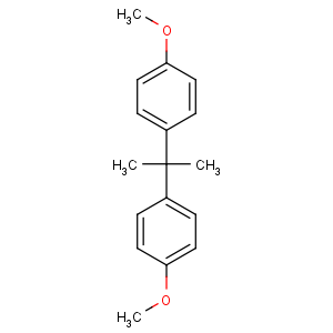 CAS No:1568-83-8 1-methoxy-4-[2-(4-methoxyphenyl)propan-2-yl]benzene