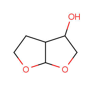 CAS No:156928-09-5 (3aS,4R,6aR)-2,3,3a,4,5,6a-hexahydrofuro[2,3-b]furan-4-ol