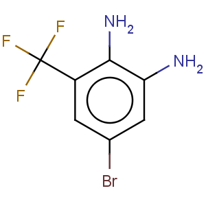 CAS No:157026-19-2 1,2-Benzenediamine,5-bromo-3-(trifluoromethyl)-
