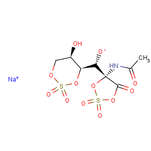 CAS No:157296-98-5 D-Galactose,2-(acetylamino)-2-deoxy-, 4,6-bis(hydrogen sulfate), sodium salt (9CI)
