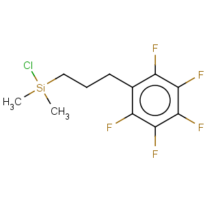 CAS No:157499-19-9 Benzene,1-[3-(chlorodimethylsilyl)propyl]-2,3,4,5,6-pentafluoro-