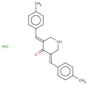 CAS No:157654-67-6 3,5-Bis[(4-methylphenyl)methylene]-4-piperidone hydrochloride