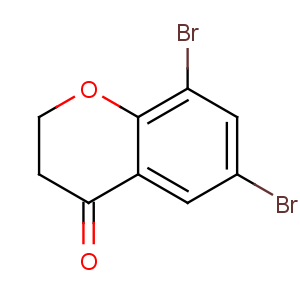 CAS No:15773-96-3 6,8-dibromo-2,3-dihydrochromen-4-one