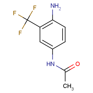 CAS No:1579-89-1 N-[4-amino-3-(trifluoromethyl)phenyl]acetamide