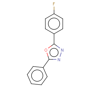 CAS No:1580-50-3 1,3,4-Oxadiazole,2-(4-fluorophenyl)-5-phenyl-