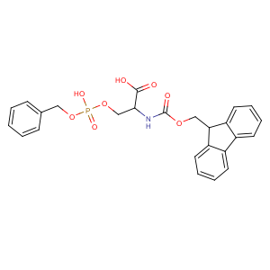 CAS No:158171-14-3 (2S)-2-(9H-fluoren-9-ylmethoxycarbonylamino)-3-[hydroxy(phenylmethoxy)<br />phosphoryl]oxypropanoic acid