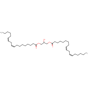 CAS No:15818-46-9 9,12-Octadecadienoicacid (9Z,12Z)-, 1,1'-(2-hydroxy-1,3-propanediyl) ester