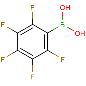 CAS No:1582-24-7 (2,3,4,5,6-pentafluorophenyl)boronic acid