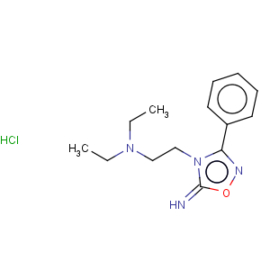 CAS No:15823-89-9 1,2,4-Oxadiazole-4(5H)-ethanamine,N,N-diethyl-5-imino-3-phenyl-, hydrochloride (1:1)