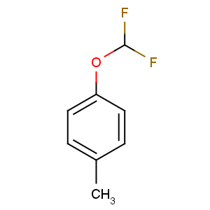CAS No:1583-83-1 1-(difluoromethoxy)-4-methylbenzene
