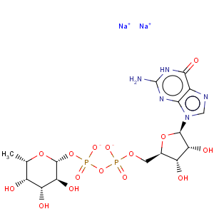 CAS No:15839-70-0 Guanosine5'-(trihydrogen diphosphate), P'-(6-deoxy-b-L-galactopyranosyl) ester