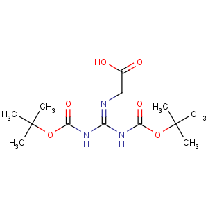 CAS No:158478-76-3 Glycine,N-[bis[[(1,1-dimethylethoxy)carbonyl]amino]methylene]-