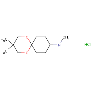 CAS No:158747-10-5 N,3,3-trimethyl-1,5-dioxaspiro[5.5]undecan-9-amine