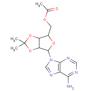 CAS No:15888-38-7 Adenosine,2',3'-O-(1-methylethylidene)-, 5'-acetate