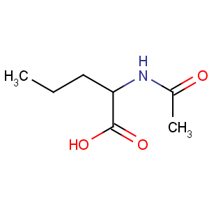 CAS No:15891-50-6 (2S)-2-acetamidopentanoic acid