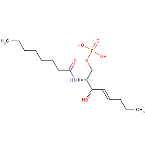 CAS No:158983-53-0 Octanamide,N-[(1S,2R,3E)-2-hydroxy-1-[(phosphonooxy)methyl]-3-heptadecenyl]-