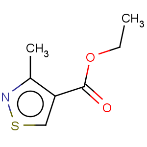 CAS No:15901-51-6 4-Isothiazolecarboxylicacid, 3-methyl-, ethyl ester