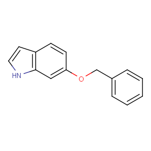 CAS No:15903-94-3 6-phenylmethoxy-1H-indole