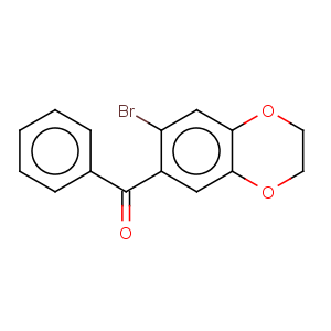 CAS No:159175-58-3 Methanone,(7-bromo-2,3-dihydro-1,4-benzodioxin-6-yl)phenyl-